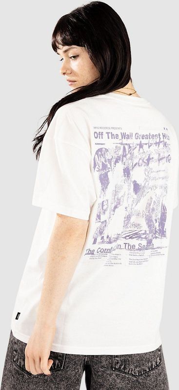 Vans - Firemade Oversized S/S T-shirt - Grijs/Wit - Dames