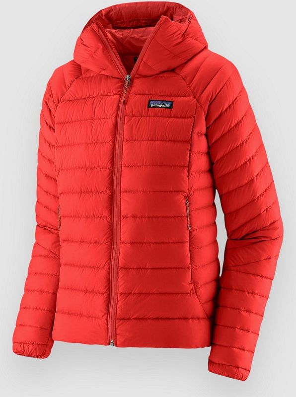 Patagonia - Down Sweater Hoody - Damesjas - Sizzle Red