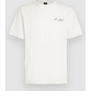 O´neill - Retro Back Print - T-shirt - Zwart - 100% Katoen