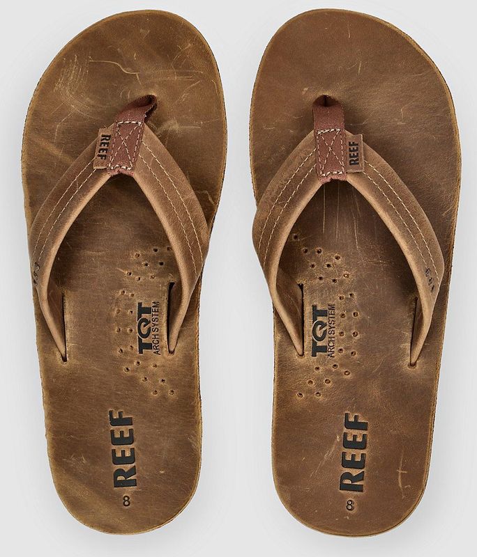 Reef - Draftsmen - Teenslippers - Bronze - Volnerf Leer