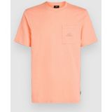 O'Neill Slub Chest Pocket T-shirt  - Heren - Roze - Maat: M
