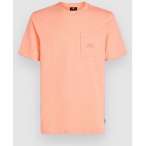 O'Neill Slub Chest Pocket T-shirt  - Heren - Roze - Maat: M