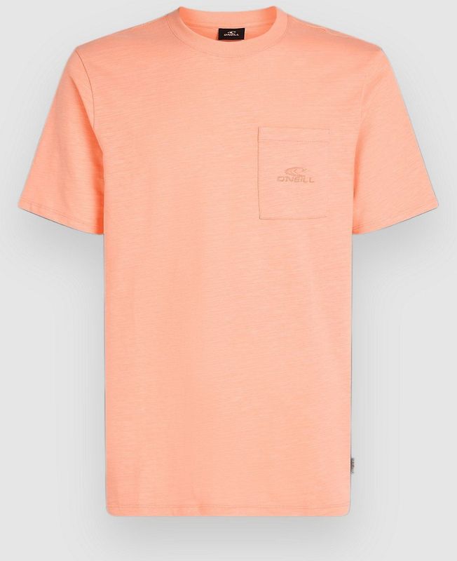 O'Neill Slub Chest Pocket T-shirt  - Heren - Roze - Maat: M