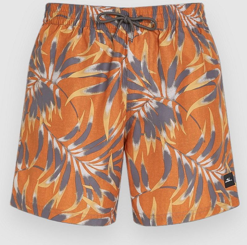 O'Neill Cali Floral Zwembroek - Oranje - 50% Gerecycled Polyester