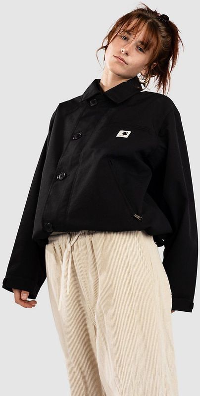 Carhartt WIP - Barnett Jacket - Damesjas - Zwart - Nylon