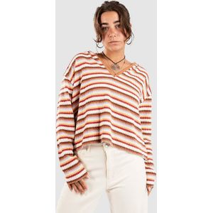 Rip Curl - Bobbi - Hoodie - Garen-geverfde Streep - Cropped Design