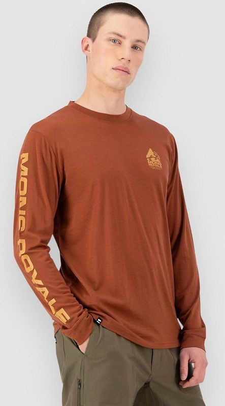 Mons Royale - Icon Merino Air-Con - Merinoshirt - Rood