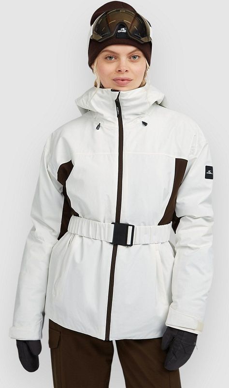 O'Neill - FWC Cruz Hybrid Belted Snow Jas - Koud Weer - Voor Skiërs en Snowboarders