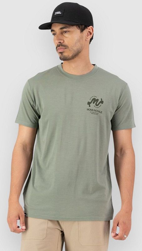 Mons Royale Heren Icon Merino Classic T-shirt