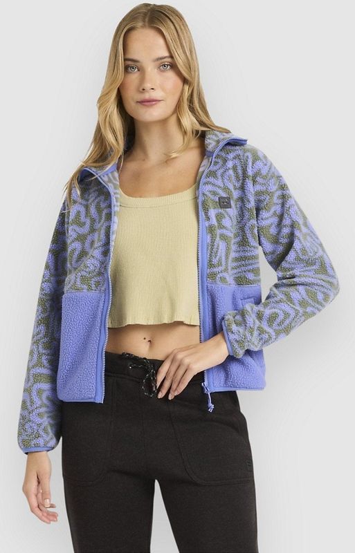 Billabong Rock Jetty Mock Neck Zip Fleece Trui