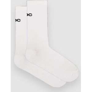 POC - Cadence Road Long Socks - Fietssokken - Wit