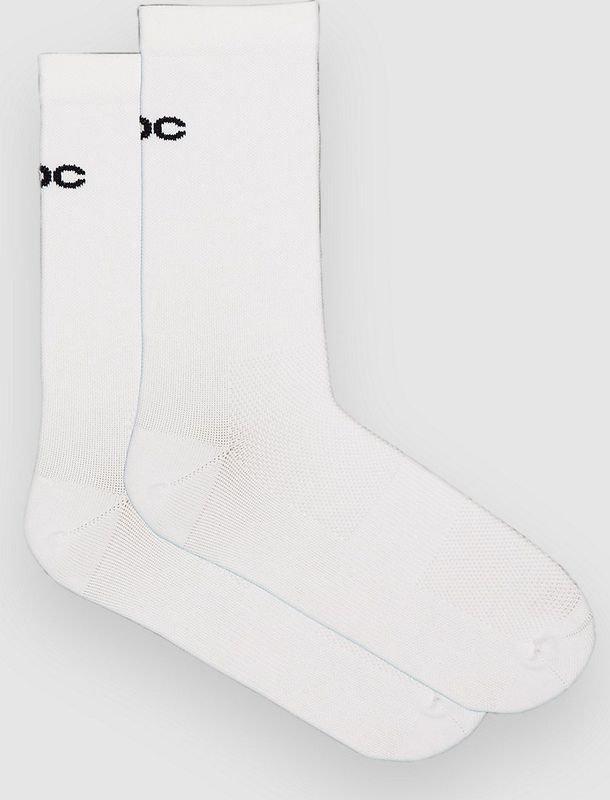 POC - Cadence Road Long Socks - Fietssokken - Wit