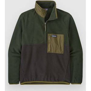 Patagonia - Microdini 1/2 Zip P/O - Trui - Black