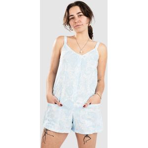 Rhythm Jean Paisley Romper Jumpsuit