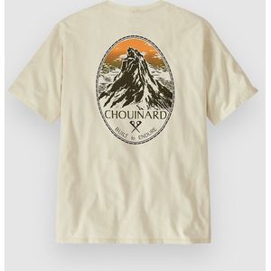Patagonia - Chouinard Crest Pocket Responsibili-Tee - T-Shirt - Birch White