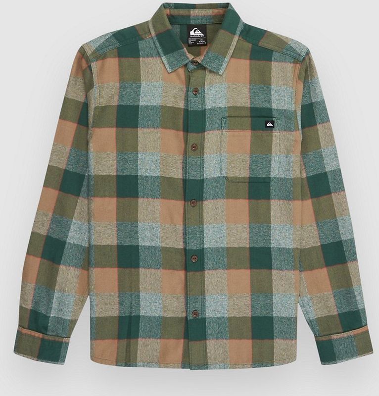 Quiksilver Motherfly Plaid Kids Shirt