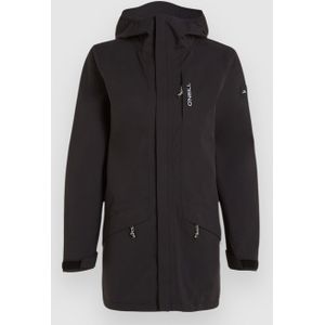 O´Neill - TRVLR Series - Regenjas - Zwart - 10K Waterdicht - Ademend
