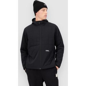 Mons Royale - Canyon Merino Insulated Hooded Jacket - Merinovest - Zwart