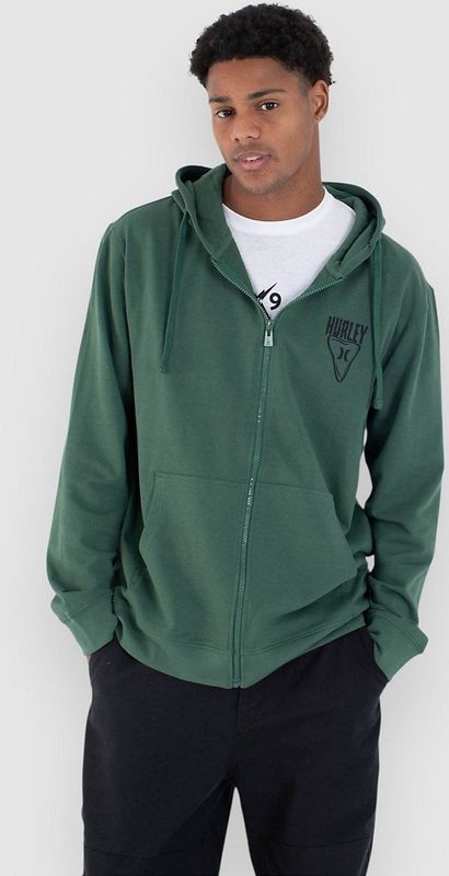 Hurley - Sider Zip Hood - Sweatshirt - Oversized - Katoen