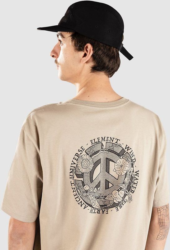 Oud Universum - T-shirt - Groen - 100% Biologisch Katoen