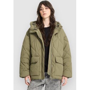 Volcom - OUT OF - Gewatteerde Jas - Olijfgroen - Met Capuchon