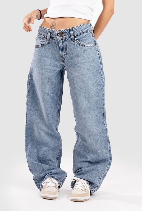 Levi's - Superlow Loose Jeans - Blauw - Dames