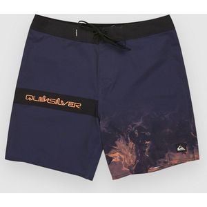 Quiksilver - SURFSILK Straight Leg - Korte Broeken - Zwart - 18 inch