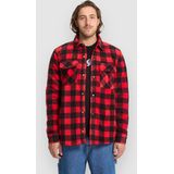 Volcom - Bowered Fleece LS Shirt - Rood - Blouses