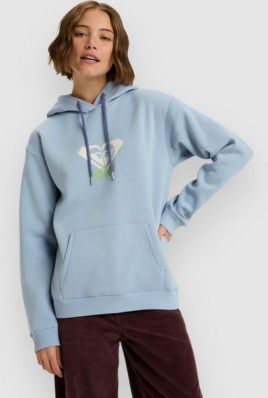 Roxy - Hoodie Surf Stoked Brushed Art - Blauw - Lange Mouwen