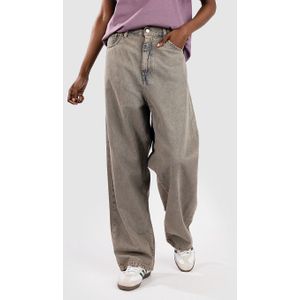 Carhartt WIP - Brandon - Jeans - Grijs - Boyfriend-fit - Katoen