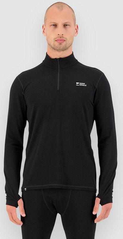 Mons Royale - Cascade - Merino 1/4 Zip Thermo Shirt
