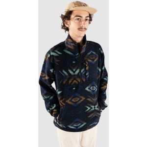 Billabong - Boundary Mock Neck Fleece Trui - Multicolor - Gerecycled Polyester
