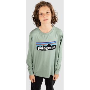 Patagonia - L/S P-6 Logo - T-Shirt - Ellwood Green - 100% Organisch Katoen