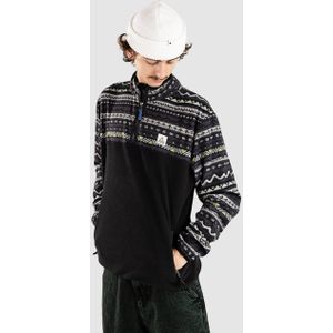 Passenger Set Off Recycled Polar 1/4 Zip Half-Zip Fleece Trui