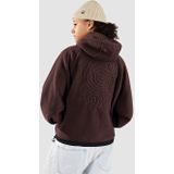 Carhartt WIP - Helix - Fleece Jas - Donkerbruin / Zwart
