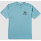 Volcom - Rat Bar - T-shirt - Blauw - Korte Mouwen