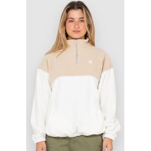 Rusty Tonal Division Polar Half-Zip Fleece Trui