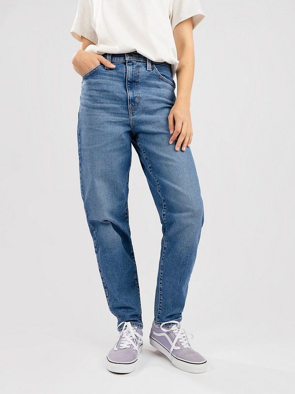 Levi's - High Waisted Mom - Jeans - Vintage Look - Denim met Stretch