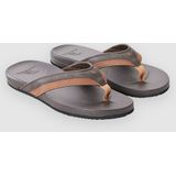 Soft Top - Open Toe - Sandalen - Zwart - Synthetisch Leer - Lichtgewicht EVA Rubber