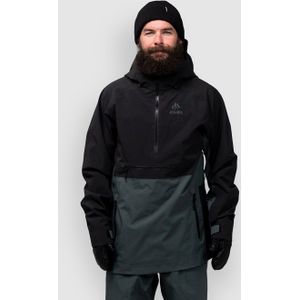 Jones - Mtn Surf Recycled Anorak - Jas - Blauw - 100% Gerecycled Polyester