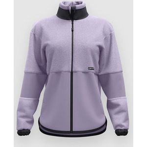 Ortovox Womens Fleece Teddy Jacket Fleecevest (Dames |purper/roze)