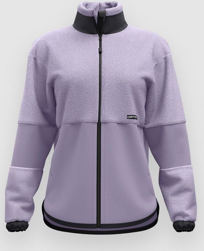 Ortovox Womens Fleece Teddy Jacket Fleecevest (Dames |purper/roze)