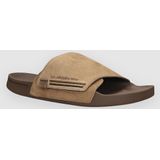 Rivi - Suede Sandals - Slippers - Bruin - Suède - Vegan Suede