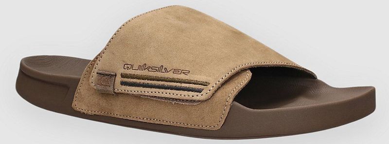 Rivi - Suede Sandals - Slippers - Bruin - Suède - Vegan Suede