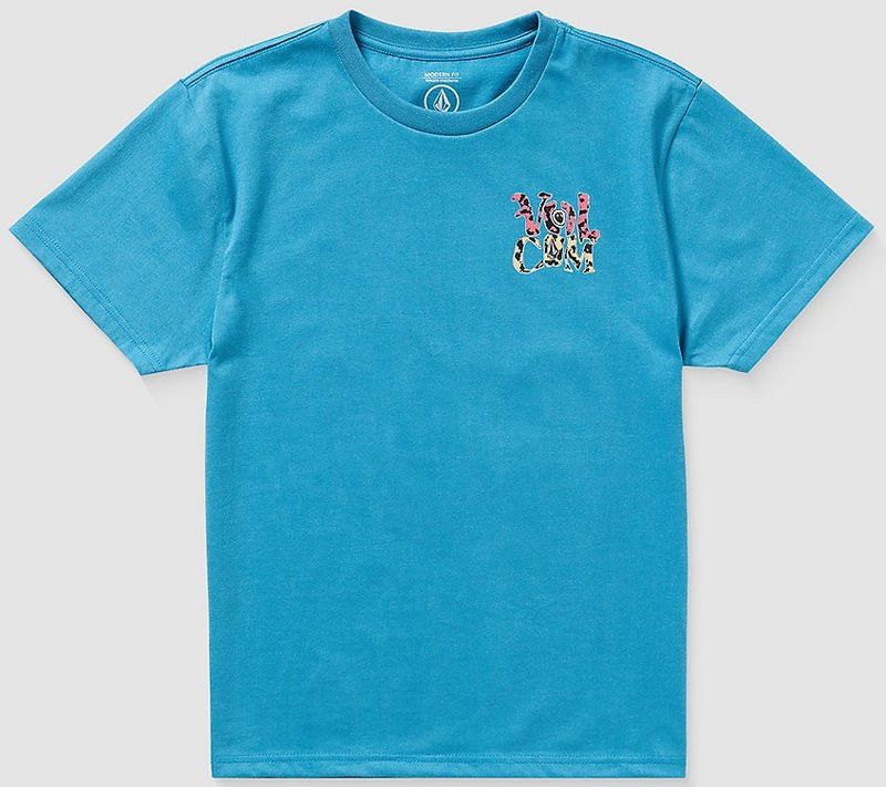 Volcom Shirt 'Eye Warp'  beige / lichtblauw / pink / zwart