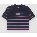 Quiksilver - T-shirt Stripart - India Ink Stripe - Lange Mouwen - 100% Katoen
