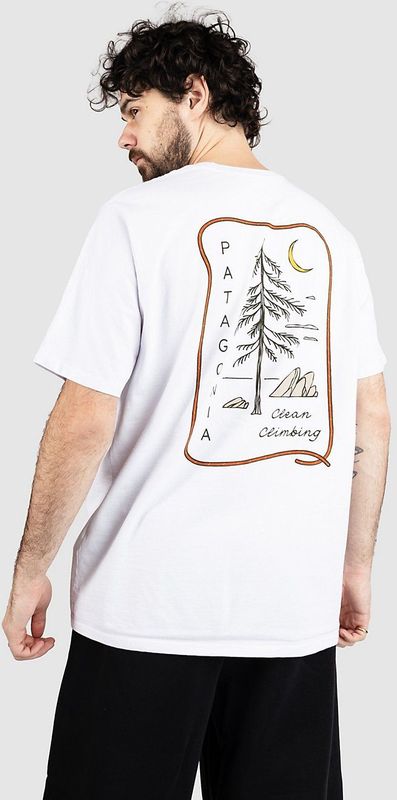 Patagonia - Clean Climb Roots Responsibili-Tee - T-Shirt - Wit