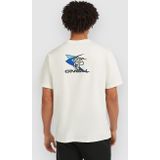 O'neill - Fwc Play Graphic - T-shirt - Korte Mouwen - 100% Katoen
