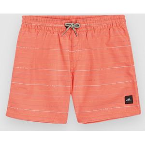 O'Neill - Mix & Match Cali First - Zwembroek - Living Coral First Name Stripe - 50% Gerecycled Polyester