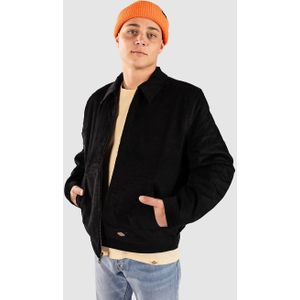 Dickies - CORDUROY EISENHOWER - Tussenjas - Zwart